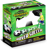 Stomp Sports Hover Soccer toy with soft foam edges and LED lights for indoor smooth surface play ages 3 and up