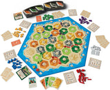 Catan 6th Ed | 5-6 Player Expansion board game pieces and cards displayed