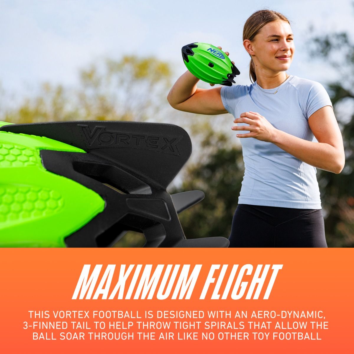 Nerf Vortex Rocket Football
