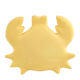 Organic Rubber Teether Rattle | Crab