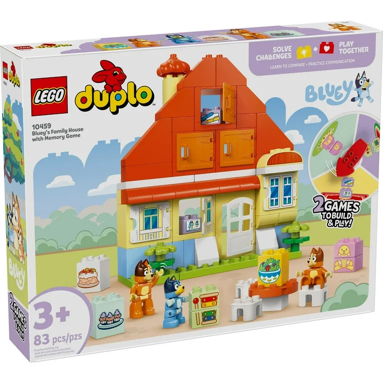 Duplo Bluey's Family House with Memory Game