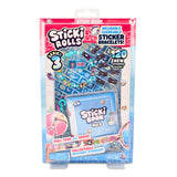 Sticki Rolls Sticki Book Series 3 sticker book set with wearable shareable sticker bracelets and collectible stickers