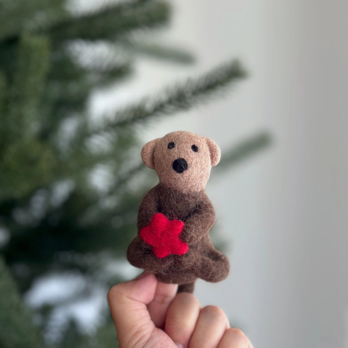 Felt Finger Puppet | Sea Otter