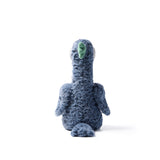 McHugs Weighted Big Eyed Bird soft blue plush bird with a green beak