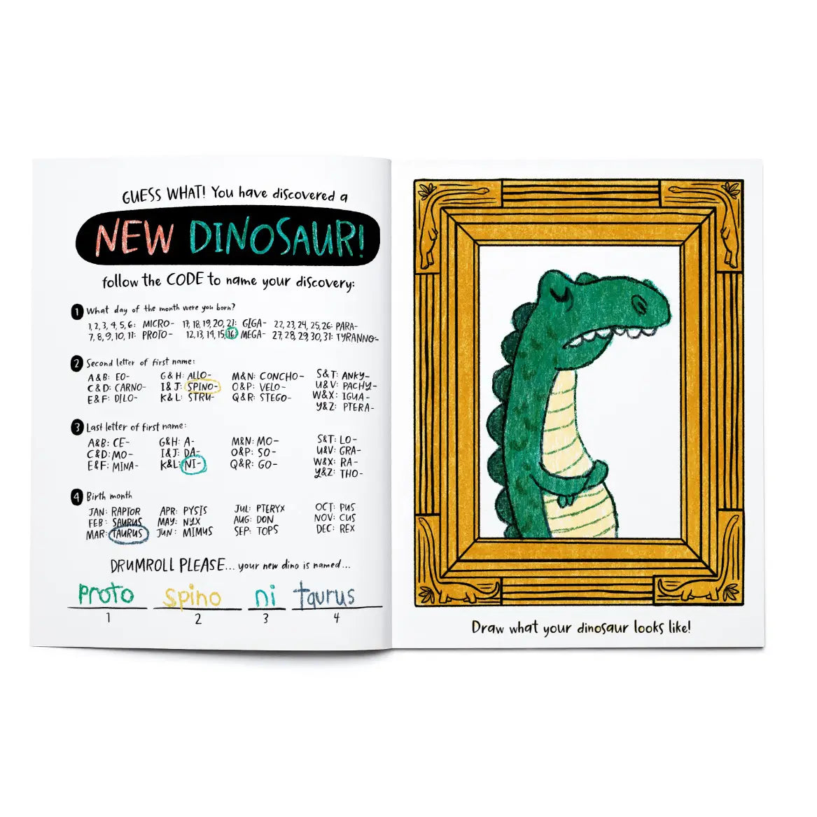 Dinosaurs Coloring & Activity Book