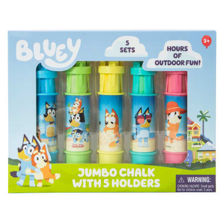 Bluey Jumbo Chalk Set