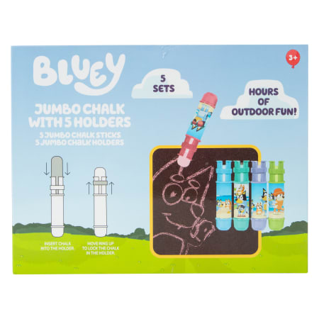 Bluey Jumbo Chalk Set