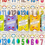 Flip 7: With a Vengance colorful cards featuring numbered and action cards