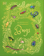Green book cover of An Anthology of Remarkable Bugs with colorful illustrations of insects and plants surrounding the title text