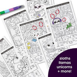 Highlights Color-In Stickers & Puzzles! Adorable Animals!