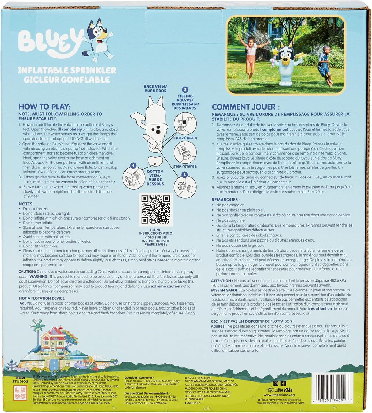 Bluey Inflatable Sprinkler