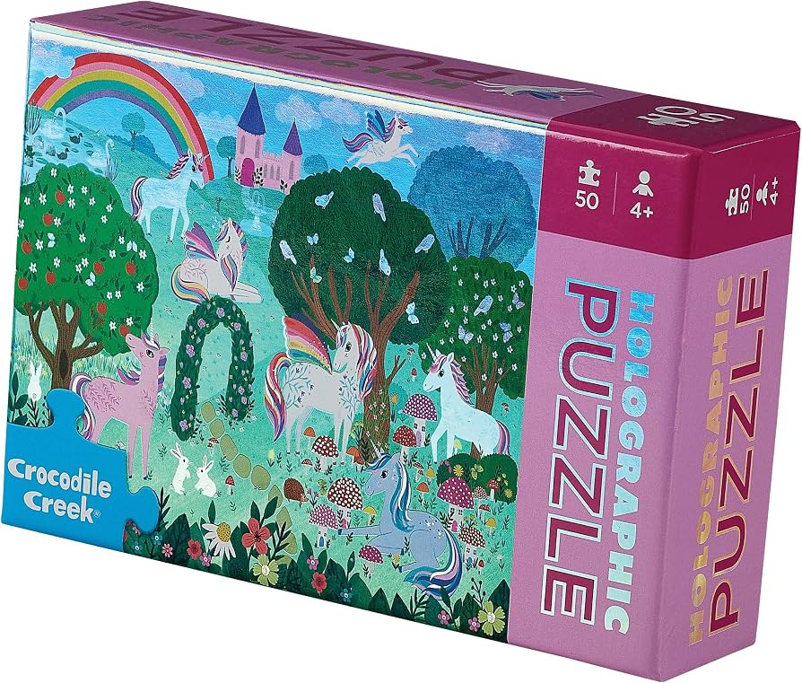 50pc Unicorn Holographic Puzzle