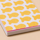 Spiral Notebook Small | Goldfish