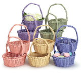 Spring Color Willow Basket | Pink