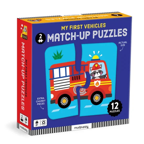 2pc Match Up Puzzle | My First Vehicles