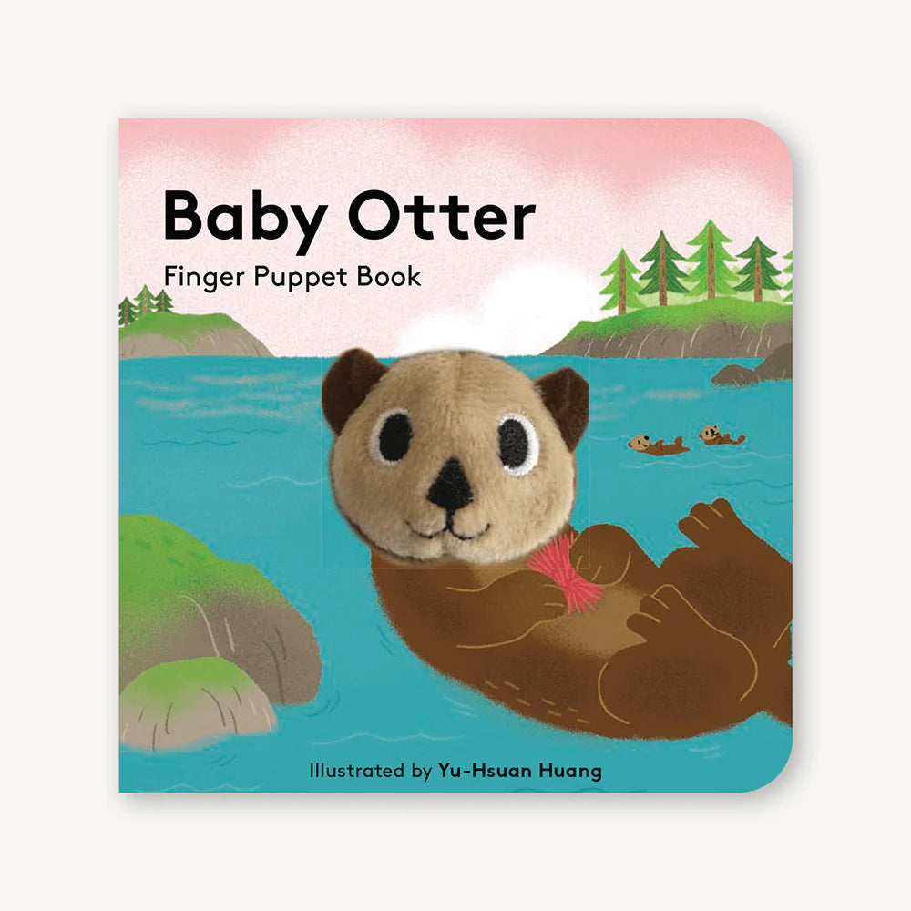 Baby Otter with Finger Puppet