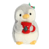 Penguin PomPom with Hot Cocoa