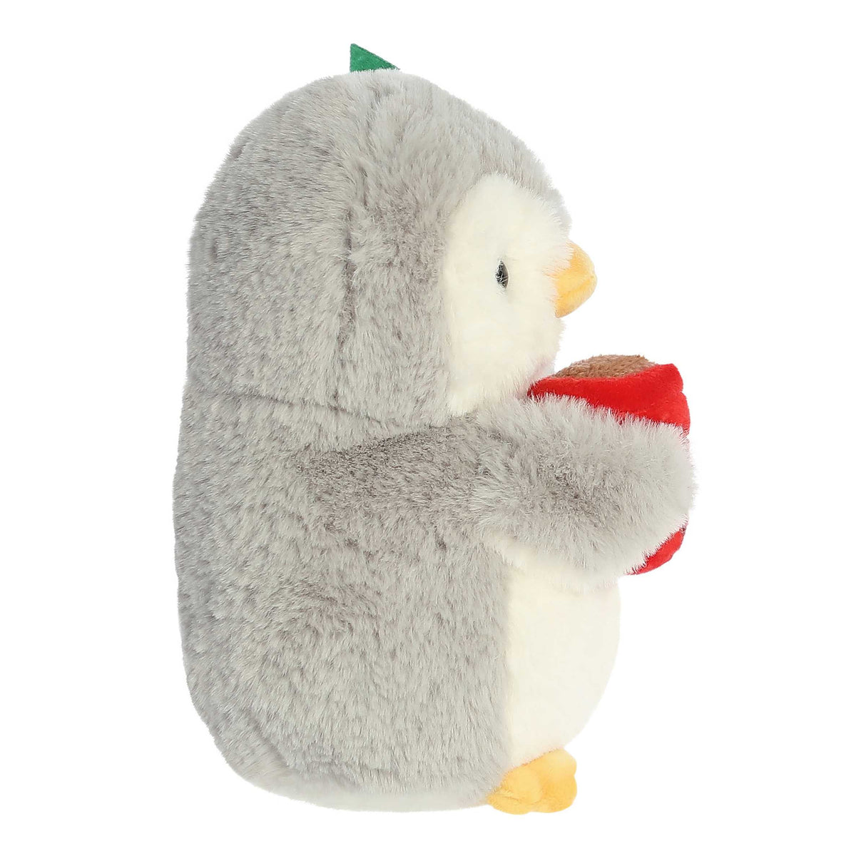 Penguin PomPom with Hot Cocoa