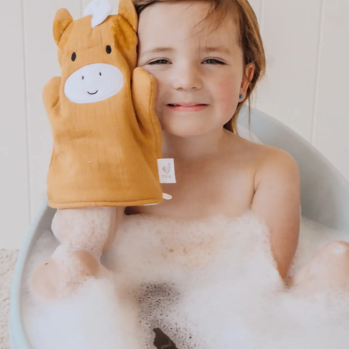 Farm Bath Mitt | Horse