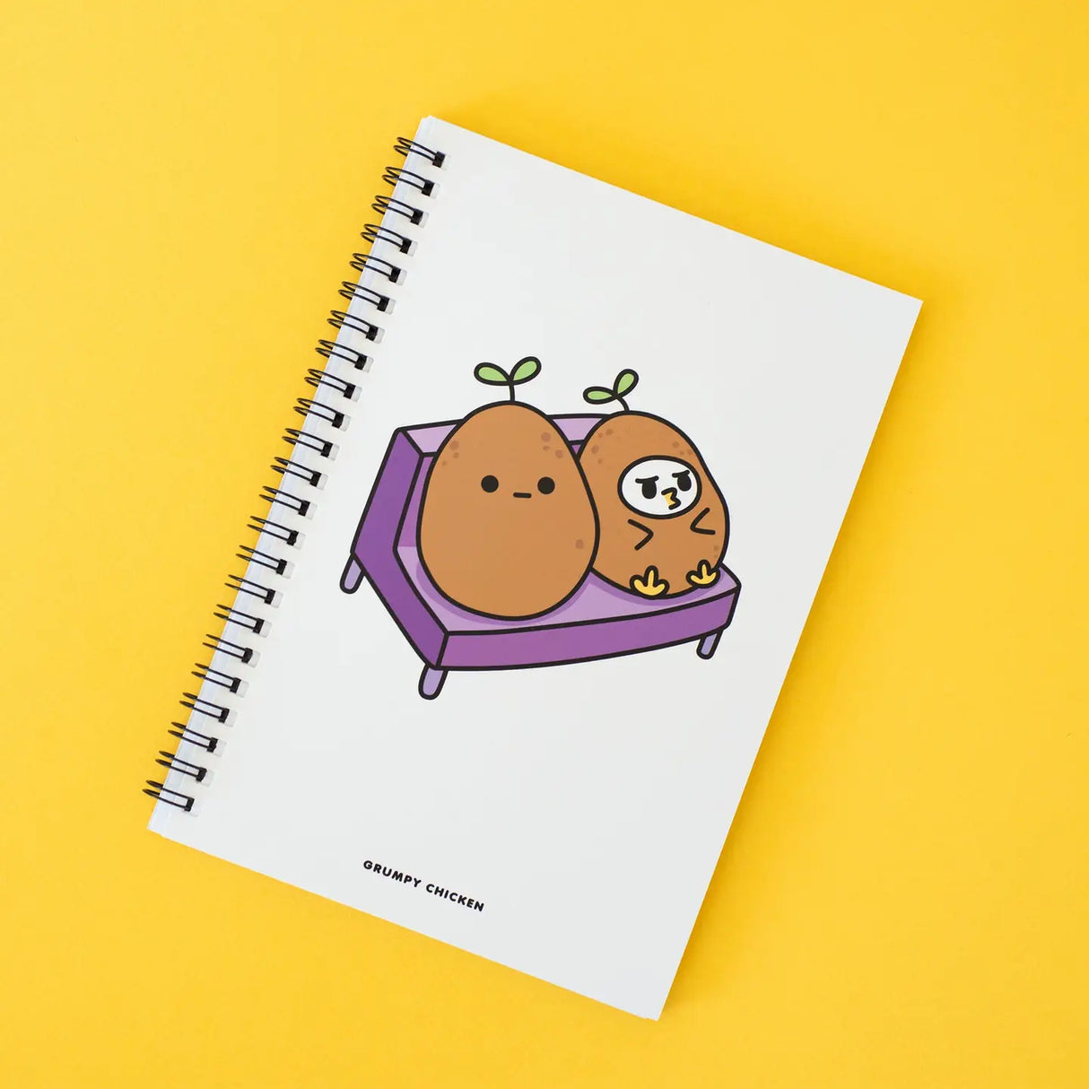 Grumpy Chicken Potato Mode Notebook