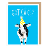Got Cake Cow Card