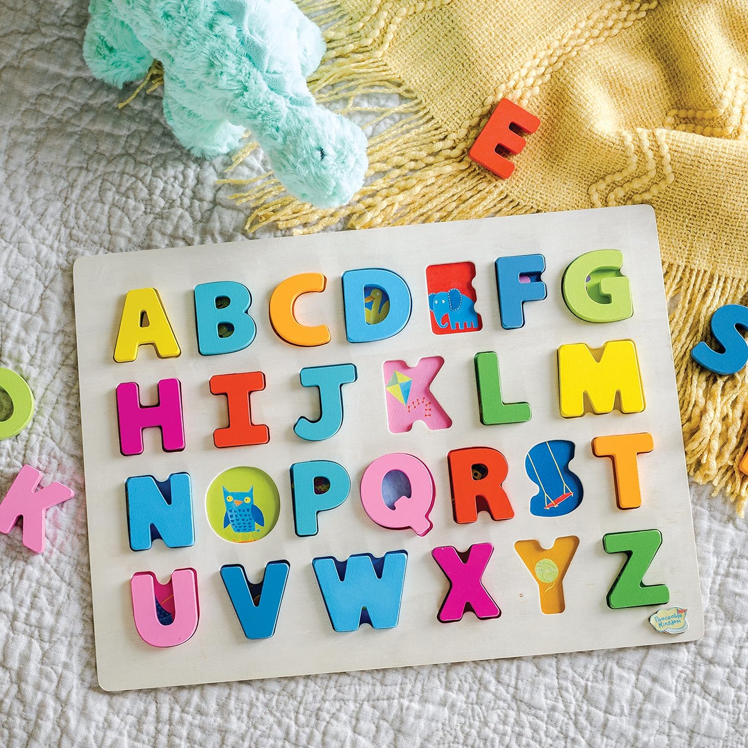 Wooden Alphabet Puzzle – Treehouse Toys