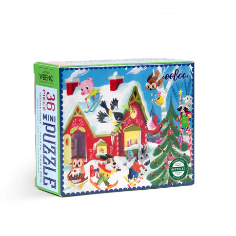 36pc Woodland Holiday Mini Puzzle
