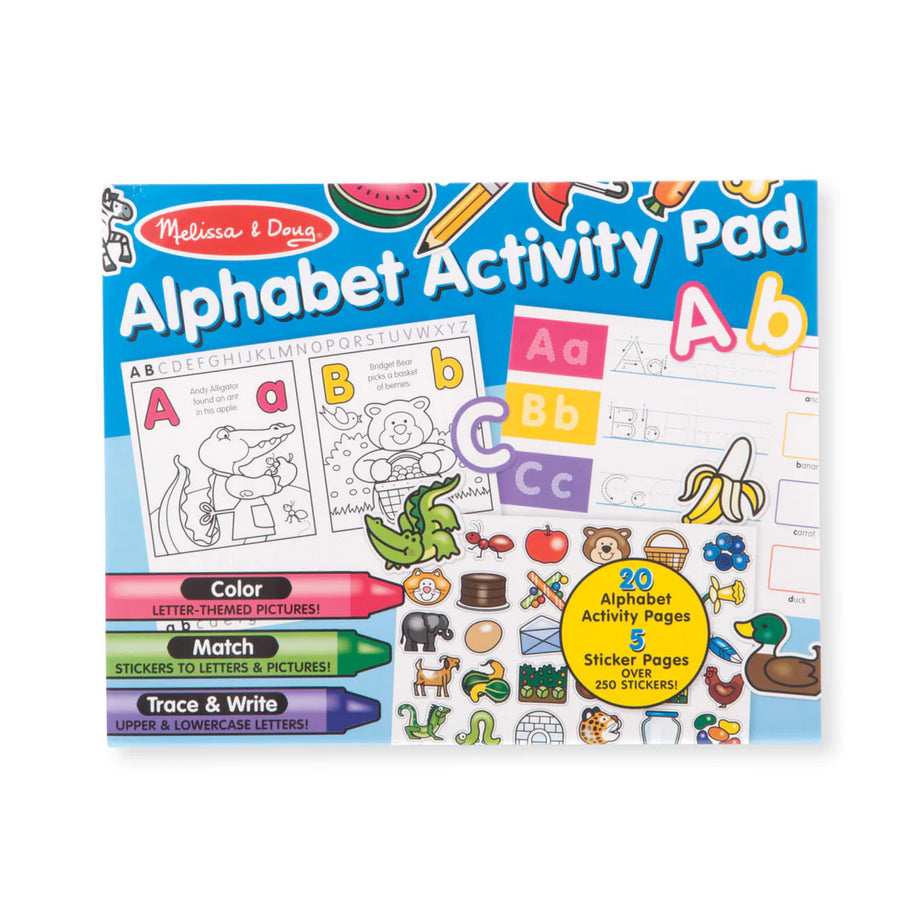 Melissa & Doug alphabet stamp set - arts & crafts - by owner