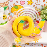Crazy Banana Sensory Sand Toy yellow banana shaped sensory toy for imaginative play