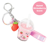 Bag Charm Kit | Strawberry Bubble Tea