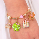 Gold Swivel Dragon Charm