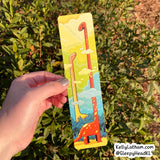 Dinosaur Clouds Bookmark