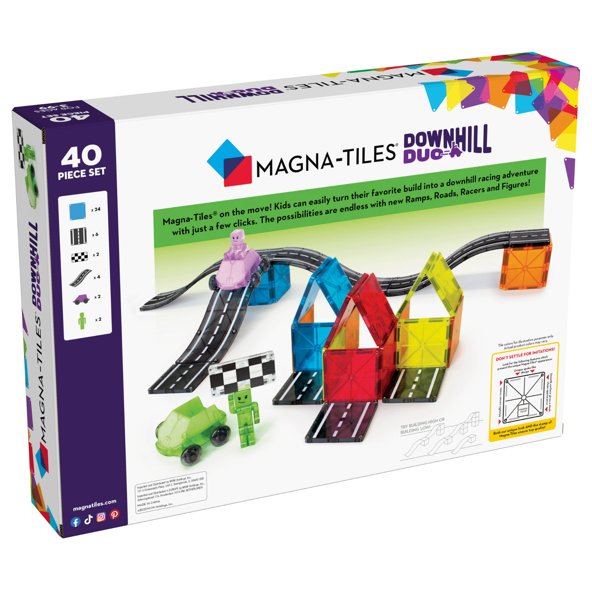 Magnatiles Downhill Duo 40pc