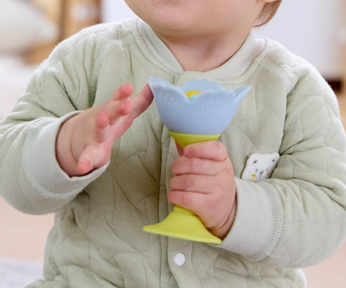 Rattle & Teether Blue