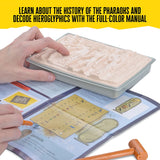 I DIg It! Egyptian Artifacts kit with Egyptian hieroglyphics manual and excavation tools