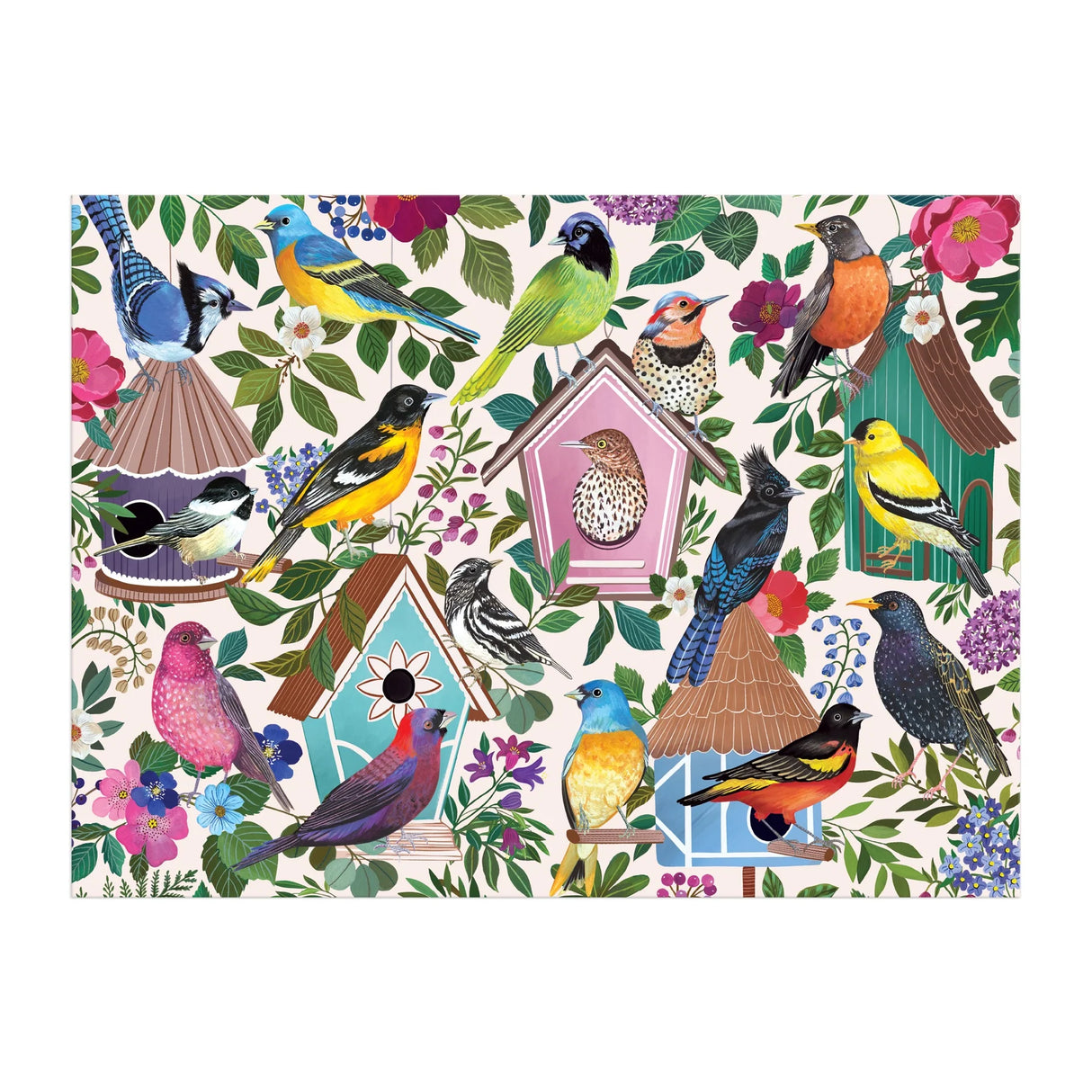 1000pc Birdhouse Lane Puzzle