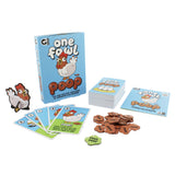 One Fowl Poop game with cards and colorful poop tokens