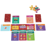 Sushi Go! Chef's Special card game with colorful sushi tokens and illustrated recipe cards laid out for play