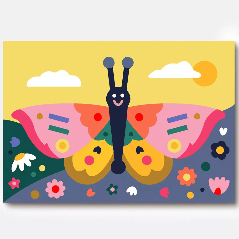 Paint by Numbers | Spring Wings