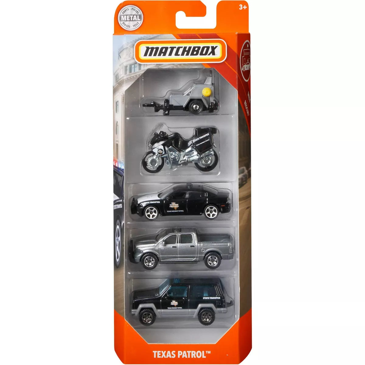 Matchbox police 5 pack on sale