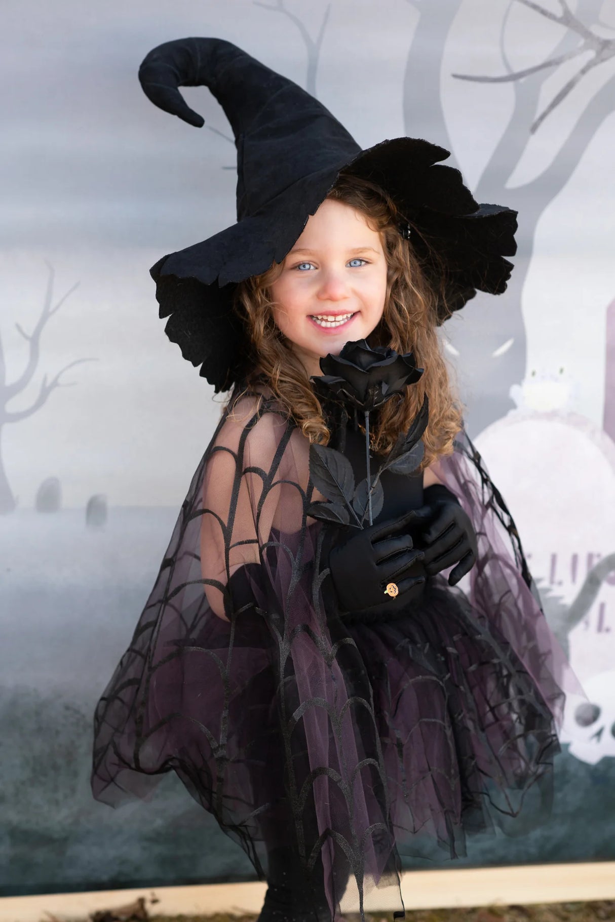 Spider Witch Tutu & Cape | Size 5-6