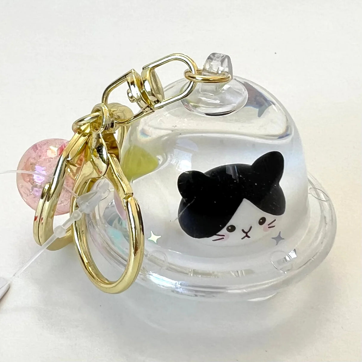 Cat UFO Floaty KeyChain