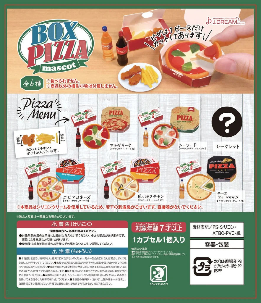 Mystery Capsule | Box Pizza Mascot