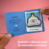 Momiji Magical Meadow Figure Blind Box with collector card and embroidered sticker