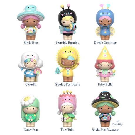 Momiji Magical Meadow Figure Blind Box colorful character lineup with whimsical figures