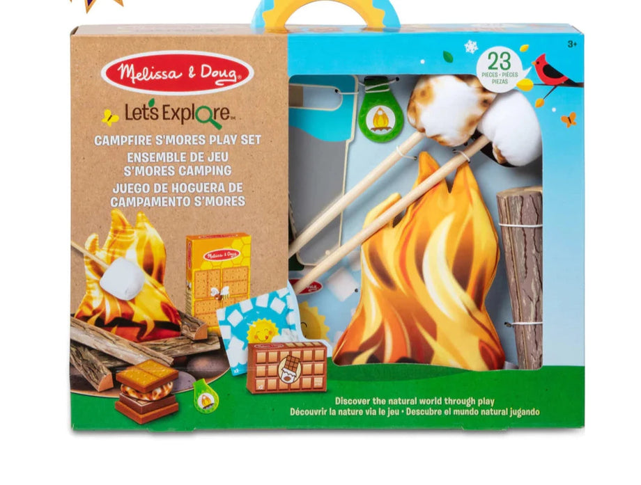 Let s Explore Campfire S mores Play Set Treehouse Toys