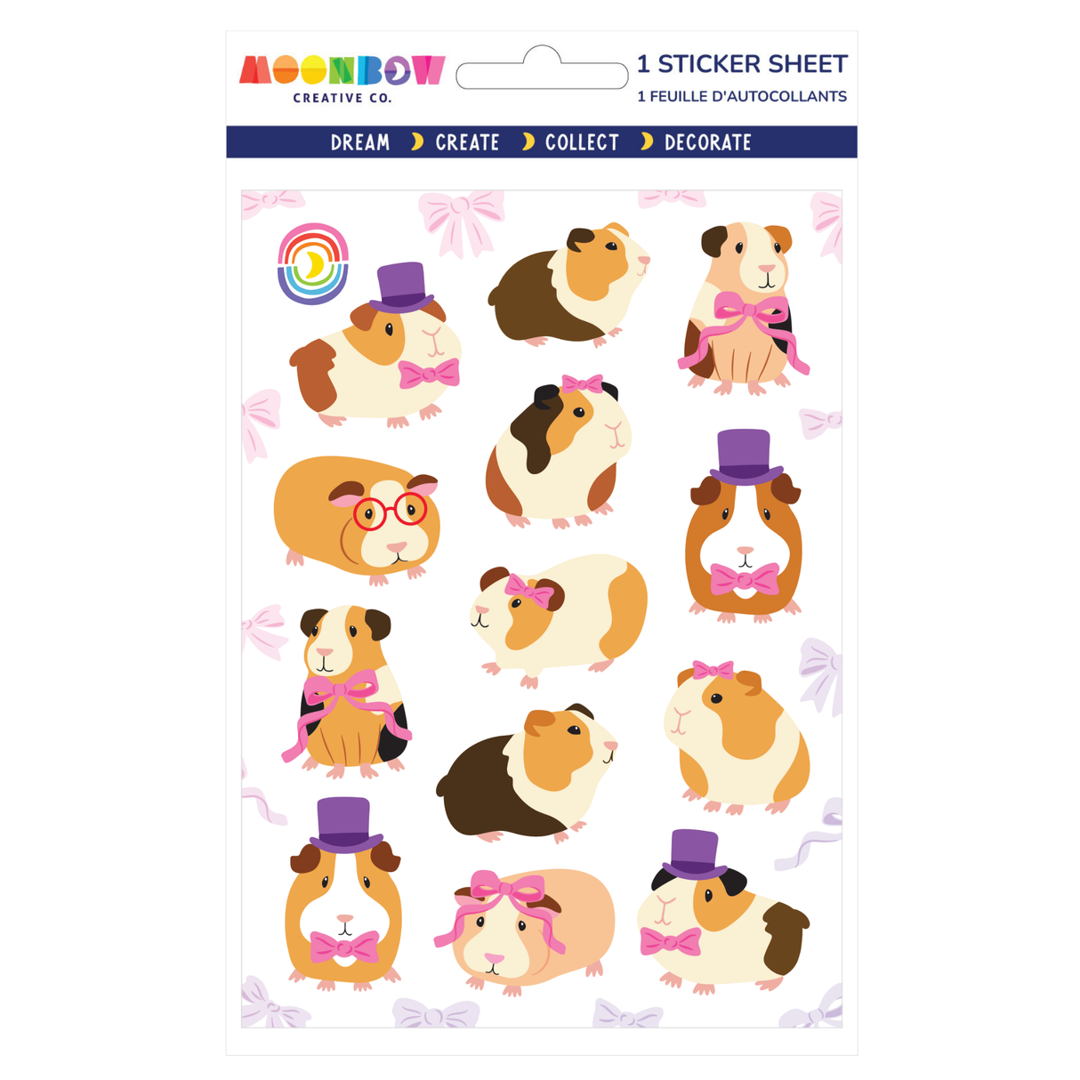 Top Hat & Tails Glossy Stickers