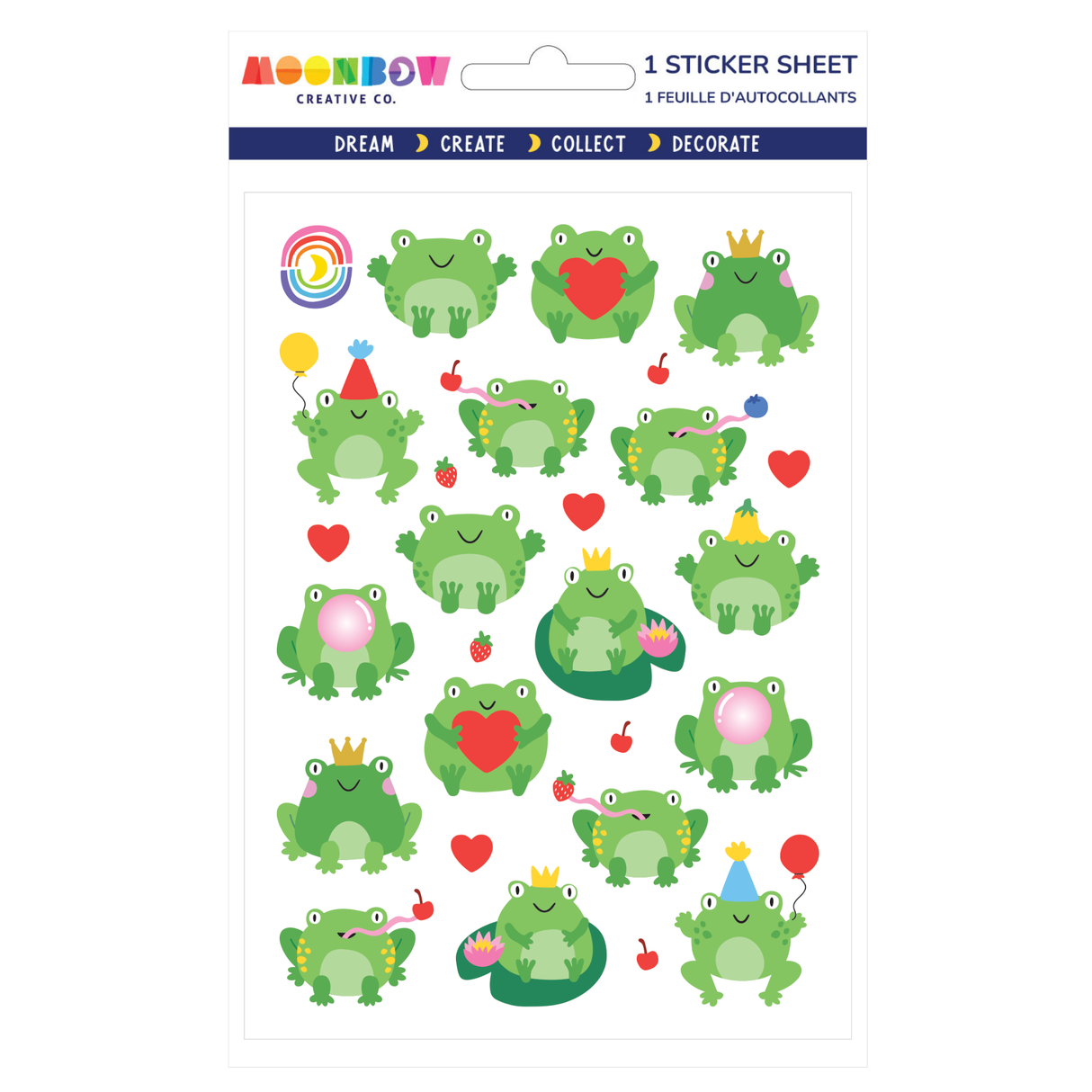 Toad-ally Cute Glossy Stickers
