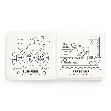 Bath Book Color Magic | Busy Boats