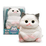 Mega Squishy Kitty | Grey/White/Brown